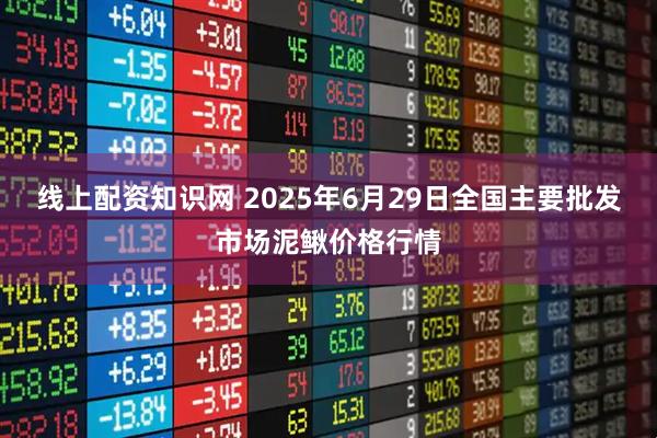 线上配资知识网 2025年6月29日全国主要批发市场泥鳅价格行情